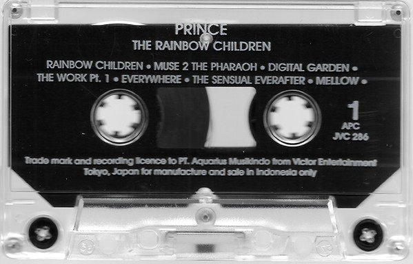 Prince – The Rainbow Children (2001, Cassette) - Discogs