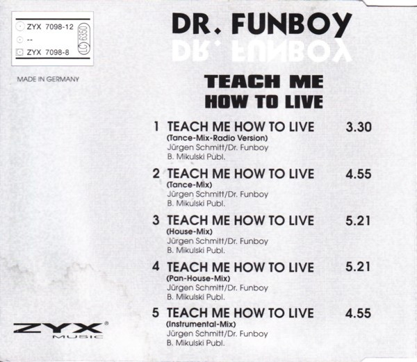 baixar álbum Dr Funboy - Teach Me How To Live
