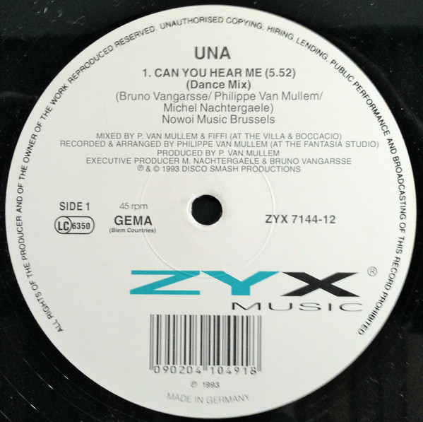 last ned album UNA - Can You Hear Me