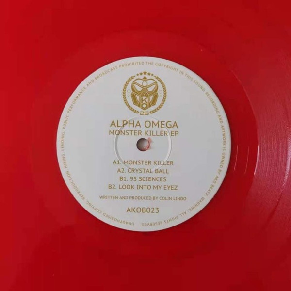 Alpha Omega – Monster Killer EP (2021, Red, Vinyl) - Discogs