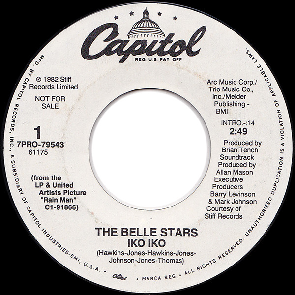 Album herunterladen The Belle Stars - Iko Iko