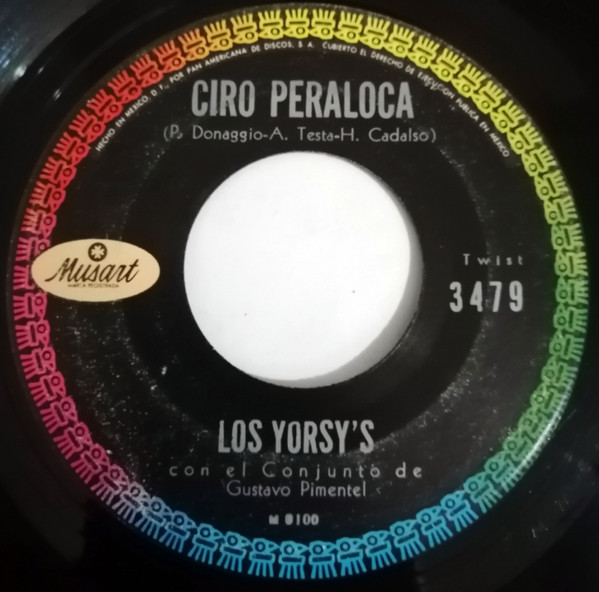 Los Yorsy s Ciro Peraloca Pica Piedra 1966 Vinyl Discogs