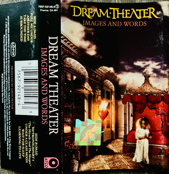 Dream Theater – Images And Words (1992, Cassette) - Discogs