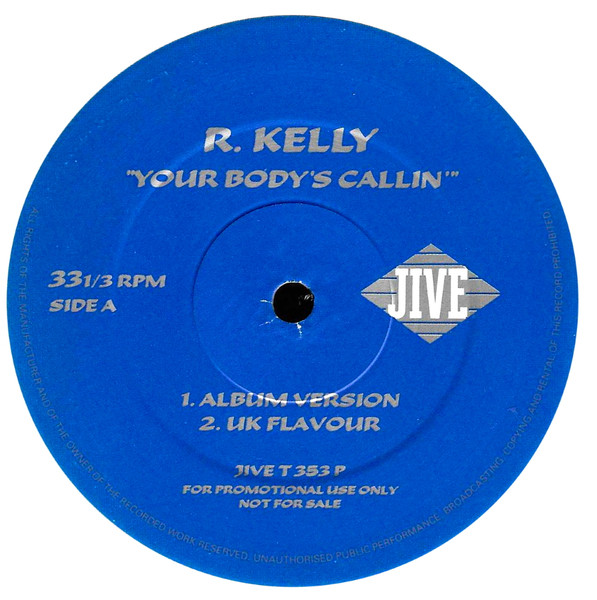 R. Kelly - Your Body's Callin' | Releases | Discogs