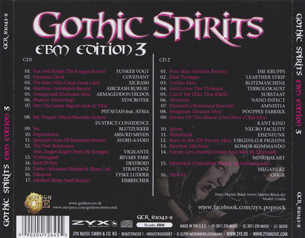 Album herunterladen Various - Gothic Spirits EBM Edition 3