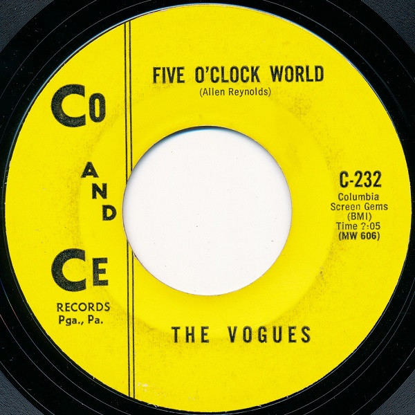 The Vogues - Five O'Clock World | Releases | Discogs