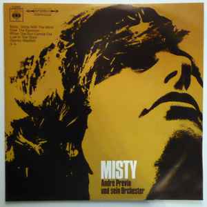 André Previn And His Orchestra - Misty album cover