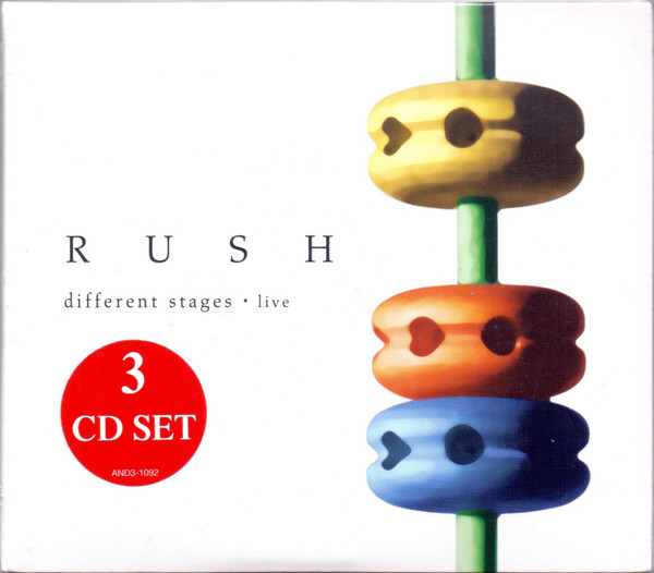 Rush – Different Stages · Live (CD) - Discogs