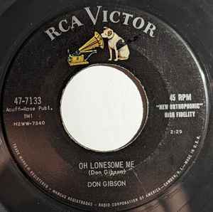 Don Gibson - Oh Lonesome Me