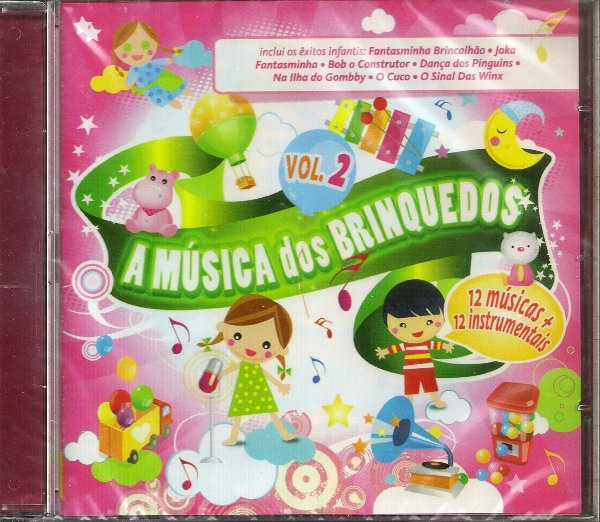 Coleção Brincando Com a Música - Jogando Com a Música - 2 Vols - 2 CDs