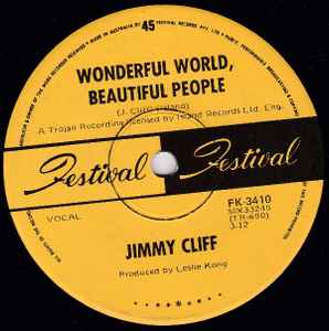 Jimmy Cliff - Wonderful World, Beautiful People  album cover