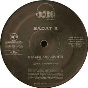 Sadat X - Stages & Lights album cover