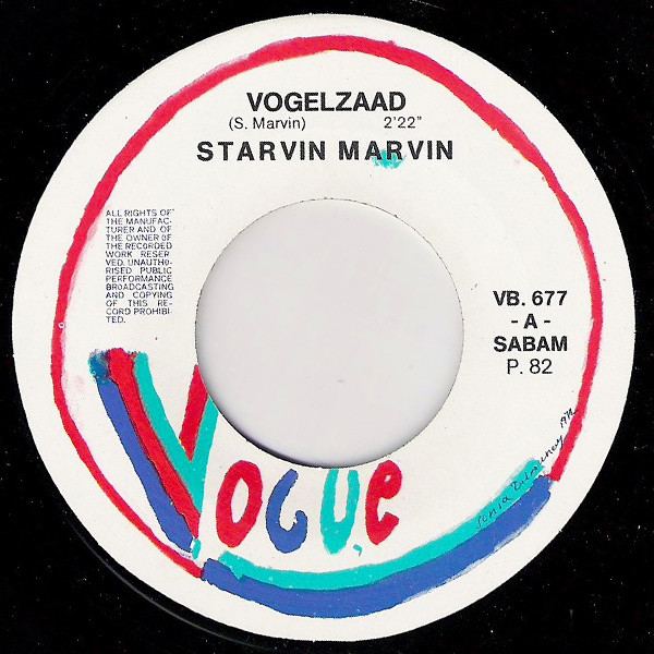 last ned album Starvin Marvin - Vogelzaad