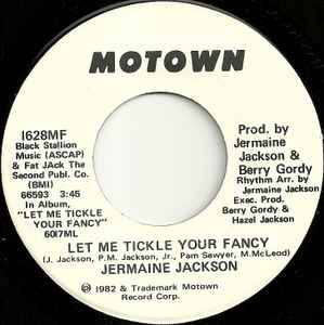 Jermaine Jackson – Let Me Tickle Your Fancy (1982, Vinyl) - Discogs