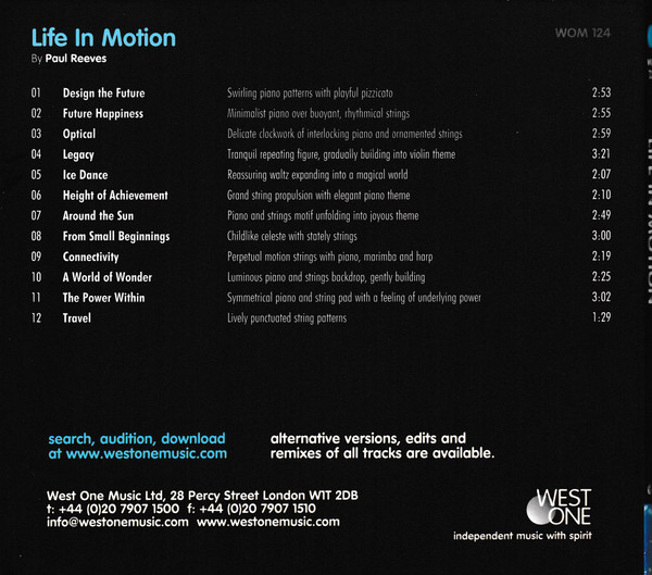 descargar álbum Paul Reeves - Life In Motion