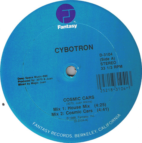 Cybotron – Cosmic Cars (1988, Vinyl) - Discogs