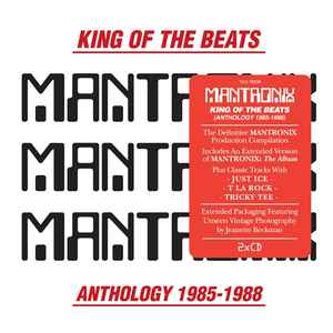Mantronix - King Of The Beats (Anthology 1985-1988) album cover