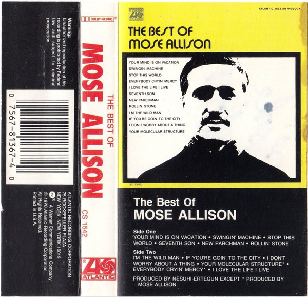 Mose Allison - The Best Of Mose Allison | Releases | Discogs