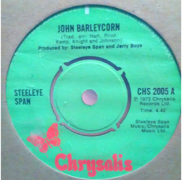 Steeleye Span John Barleycorn 1972 Vinyl Discogs