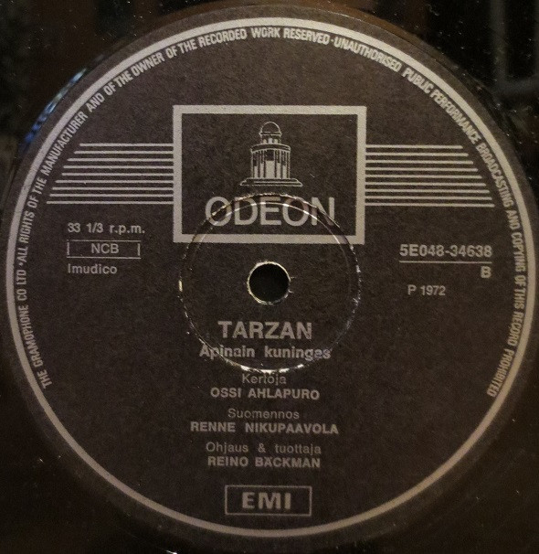 baixar álbum No Artist - Tarzan Apinain Kuningas