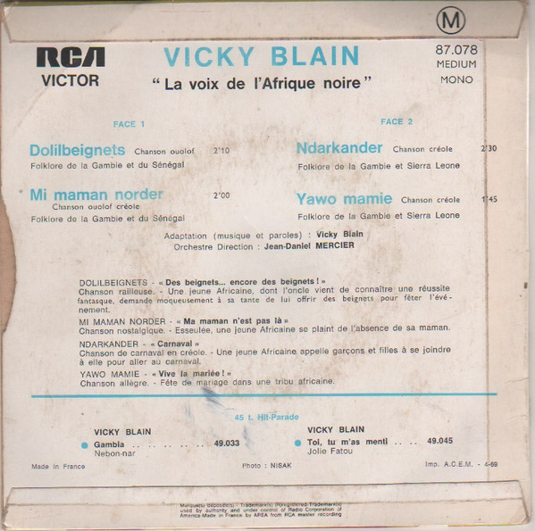 baixar álbum Vicky Blain - Dolilbeignets