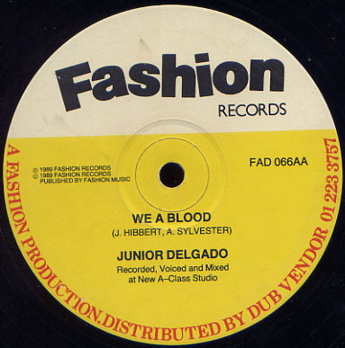 last ned album Junior Delgado - Dub School We A Blood