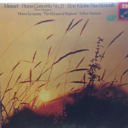 baixar álbum Mozart Moura Lympany, The Virtuosi Of England, Arthur Davison - Piano Concerto No 21 Elvira Madigan Eine Kleine Nachtmusik