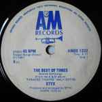 Cover of The Best Of Times, 1981, Vinyl