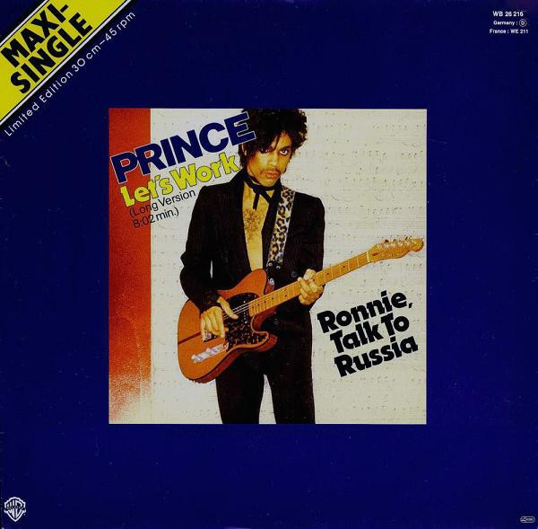 Prince – Let's Work (Long Version) (1982, Vinyl) - Discogs