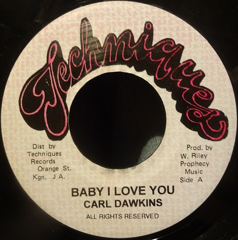 Carl Dawkins – Baby I Love You (Vinyl) - Discogs