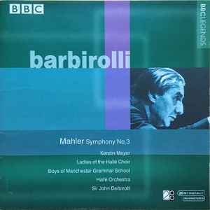 Sir John Barbirolli - Symphony No.3 album cover