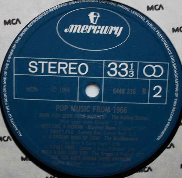 baixar álbum Various - Pop Music From 1966