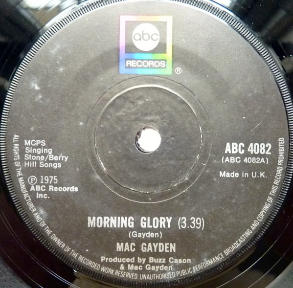 baixar álbum Mac Gayden - Morning Glory