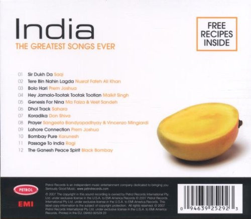 ladda ner album Various - India The Greatest Songs Ever