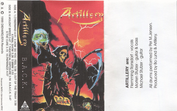 Album herunterladen Artillery - BACK