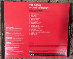The Doors – Live In Pittsburgh 1970 (2008, Watermarked, CDr) - Discogs