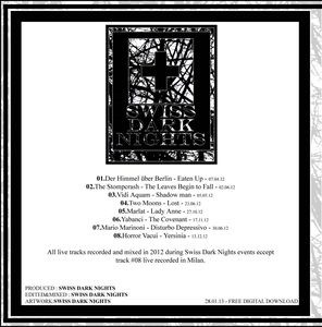 ladda ner album Various - Swiss Dark Nights 280112 280113