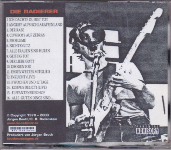 baixar álbum Die Radierer - Cowboys Auf Zebras The Best Of Die Radierer