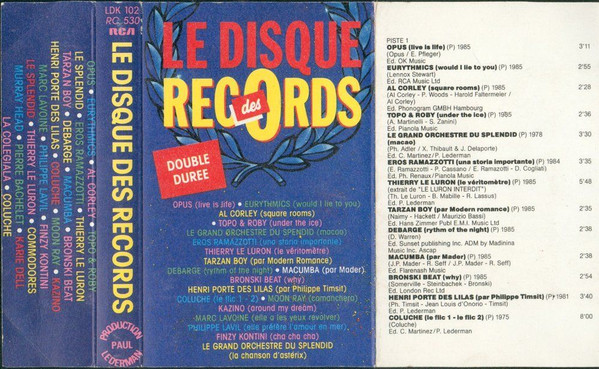 le disque records des slows 2 disques 33 tours vinyle gatefold