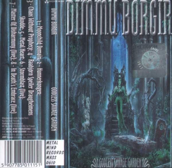 Dimmu Borgir – Godless Savage Garden (2008, Clear Blue Splatter 