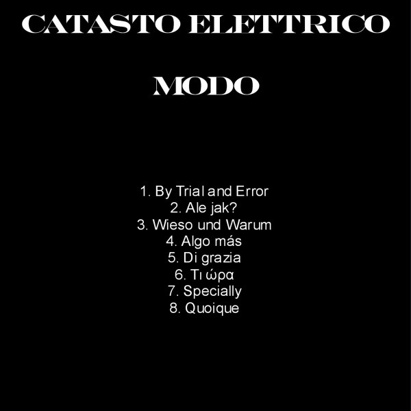descargar álbum Catasto Elettrico - Modo