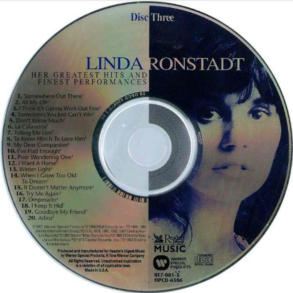 télécharger l'album Linda Ronstadt - Her Greatest Hits And Her Finest Performances