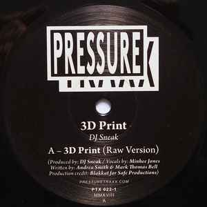 DJ Sneak - 3D Print 