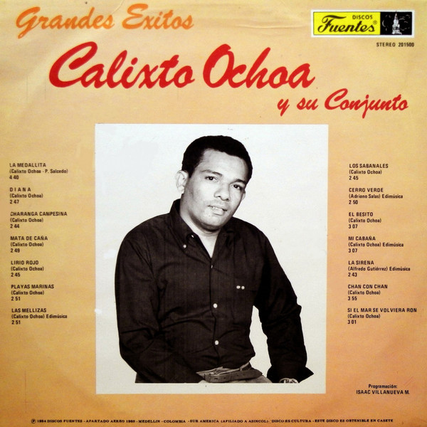 baixar álbum Calixto Ochoa Y Su Conjunto - Grandes Exitos