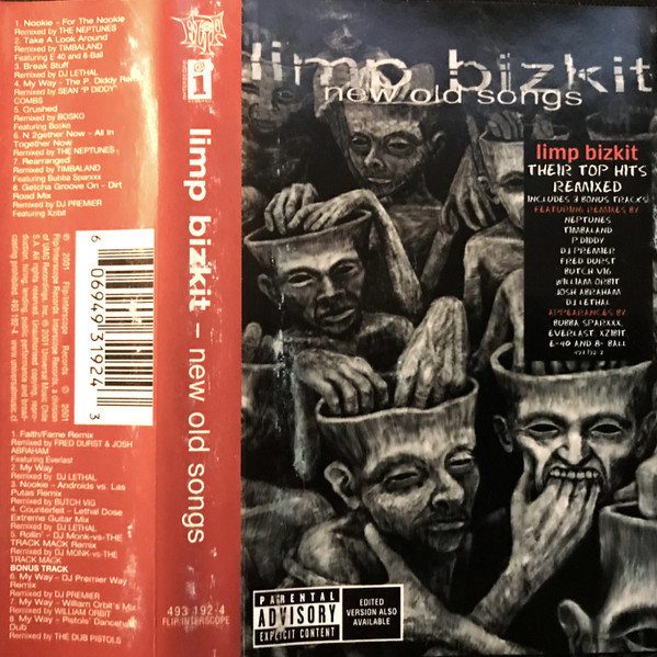 最新情報 Limp Songsレコード2001年オリジナル盤 Old Bizkit-New 洋楽