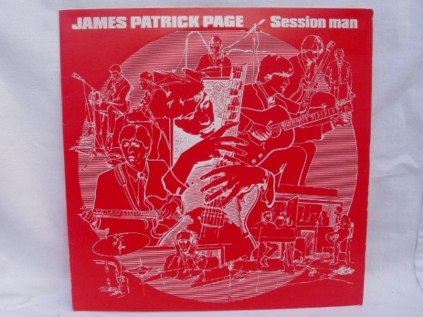 Jimmy Page – James Patrick Page - Session Man (1979, Vinyl