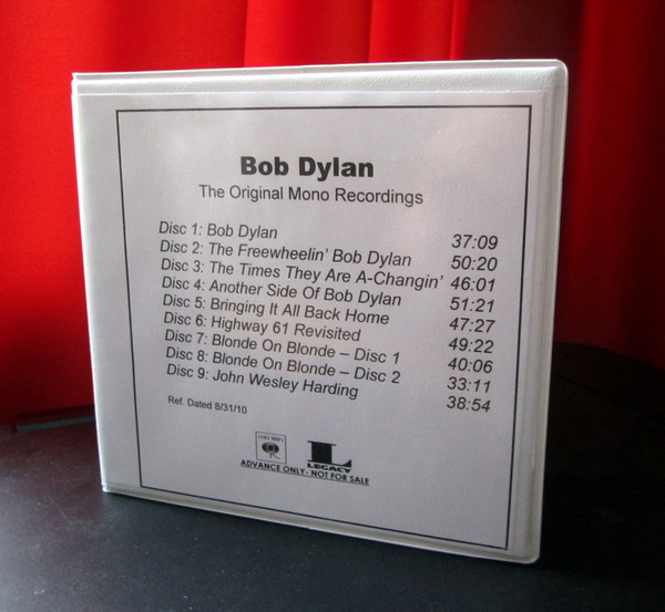 Bob Dylan - The Original Mono Recordings | Releases | Discogs