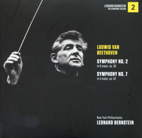 Album herunterladen Ludwig van Beethoven New York Philharmonic, Leonard Bernstein - Symphony No 2 Symphony No 7