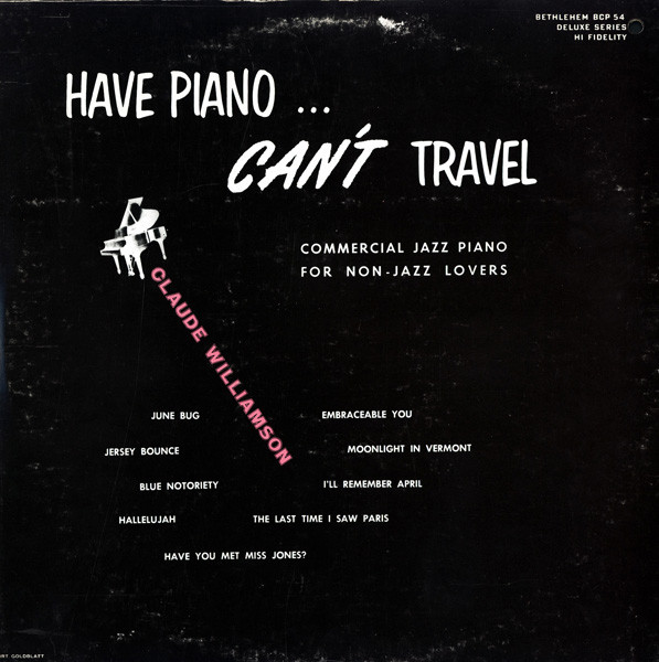 Claude Williamson – Have PianoCan't Travel (Commercial Jazz