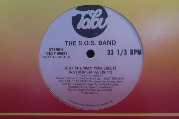 The S.O.S. Band – Just The Way You Like It (1984, Vinyl) - Discogs